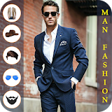 Men Fashion Photo Suit Editor icon