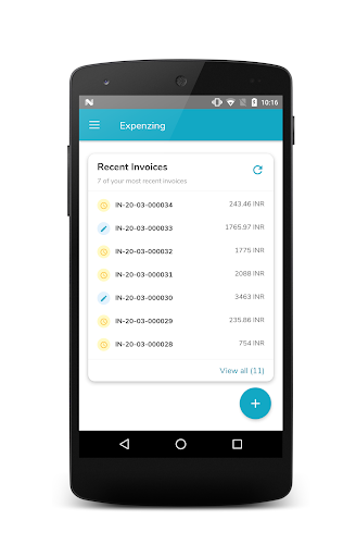Expenzing | P2P Screen 2