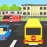 School Bus Blocky icon
