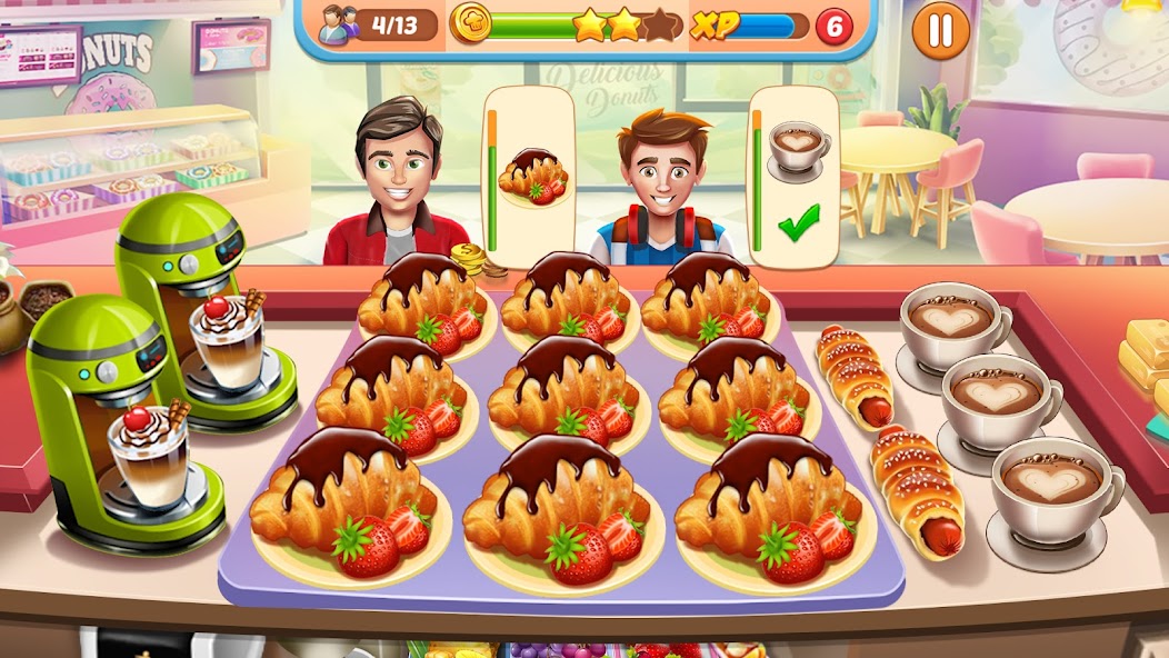 Usroid - Download Cooking Life: Crazy Chef's Kitchen Diary 1.0.4 -  Simulation game "Chef's Kitchen Diary: Chef's Kitchen Diary"  Android + Mod Cooking Life v1.0.4 + Mod - Cooking life simulation game