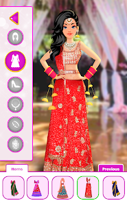 Indian Fashion Wedding Dressup  screenshots 3