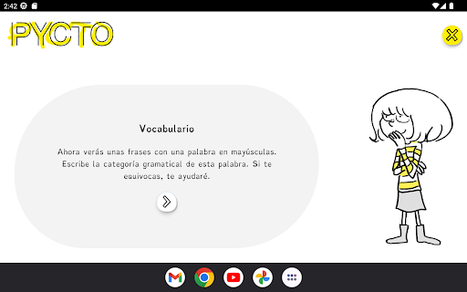 Pictoescritura Screen 2