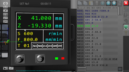 CNC Simulator Screen 3