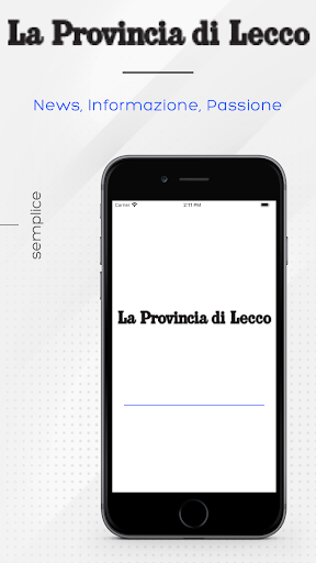 Android application La Provincia di Lecco screenshort