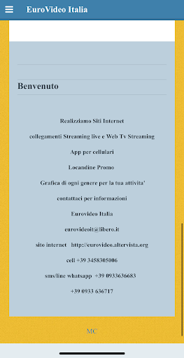 Eurovideo Italia Screenshot 4 - AppWisp.com