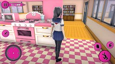 Anime Girl 3D: School Life Funのおすすめ画像1