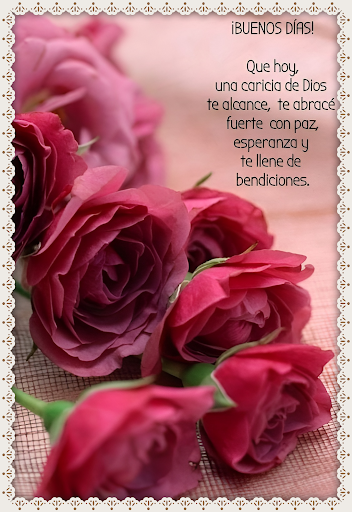 Buenos días noches Dios