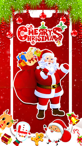 Android application Merry Xmas Gravity Theme screenshort