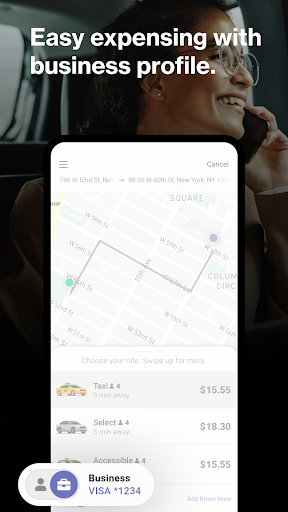Screenshot of Curb - Request & Pay for Taxis