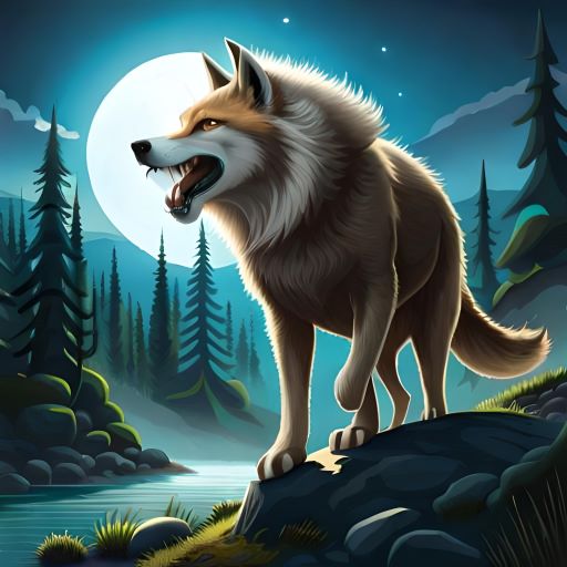 Wolf Simulator Animal Games 3D