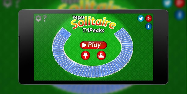 Solitaire TriPeaks - Card Game Screenshot