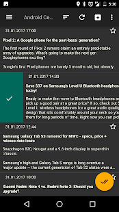 RSS Reader Screenshot