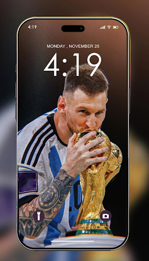 Android application cool soccer wallpapers 4k screenshort