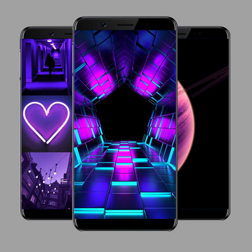 Purple Romantic Wallpaper logo