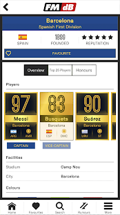 FMdB - Soccer Database Screenshot