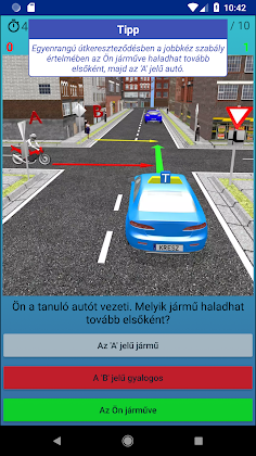 Kresz Szituációs Kvíz - Screenshot 3