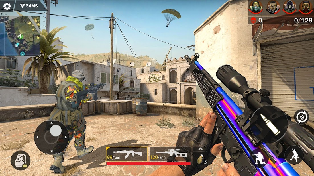 Captura 10 Real Commando Shooting: New Game 2021- Free Games android