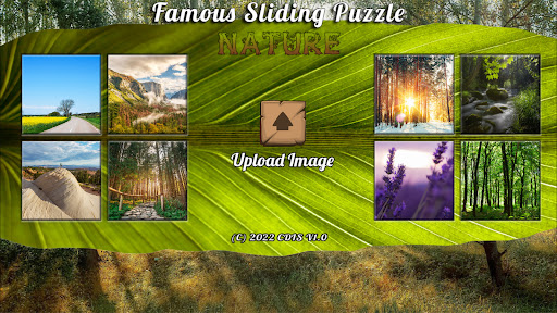 Famous Sliding Puzzle: Nature Screen 3