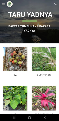 Android application Taru Yadnya screenshort