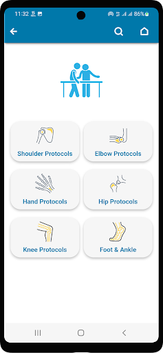 Physical Therapy Learning Screen 2