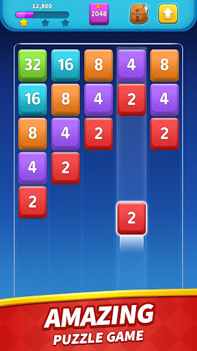 Android application Merge Blocks: 2048 Game screenshort