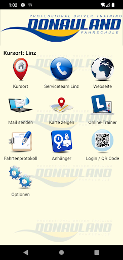 Android application Fahrschule Donauland screenshort