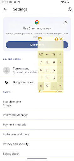 MiniCalculator Screen 3