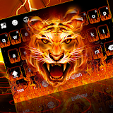 Fire Tiger Keyboard Theme icon