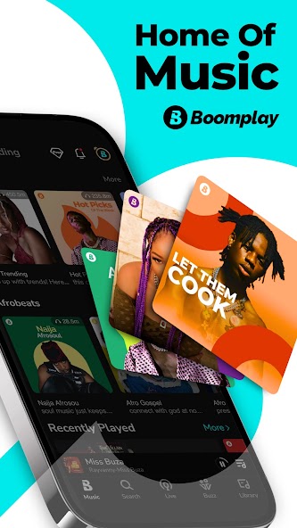 Boomplay: Music & Live Stream 7.1.23 APK + Mod (Unlocked / Premium / VIP) for Android