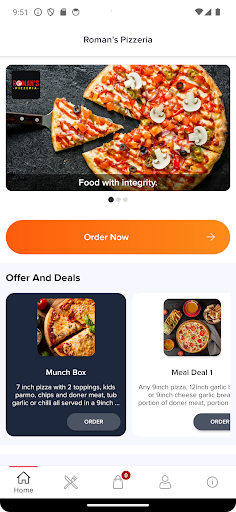 Roman’s Pizzeria Screenshot 2 - AppWisp.com