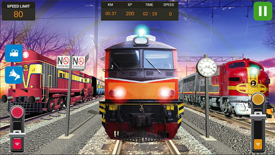 City Train Driver MOD APK Train Games (Unlock Trains/Levels) 8
