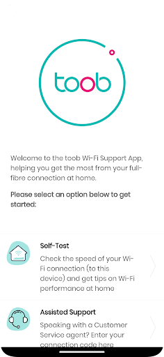 Android application toob Wi-Fi Support screenshort