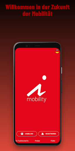Android application I-mobility screenshort