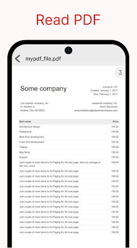 PDF VIEWER SCANNER Screen 3