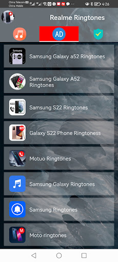 Realme Phone Ringtones Screen 2