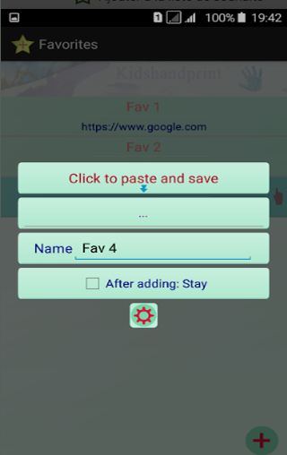 Favorite links Pro Screen 3