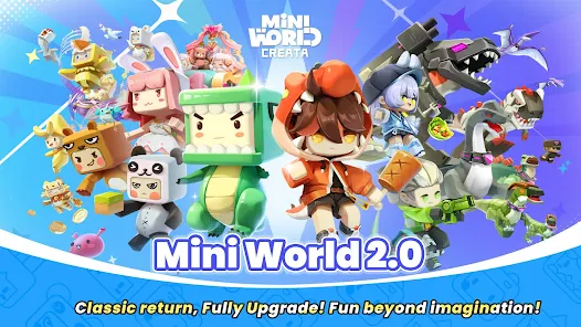 Mini World: CREATA 1.1.45 APK Download by MINOVATE HONG KONG