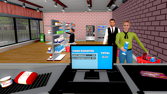 Supermarket Store Manager Game
