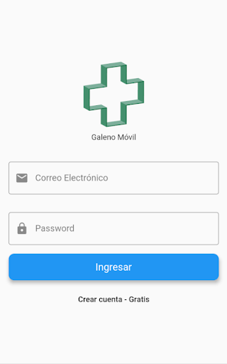 Android application Galeno Móvil screenshort