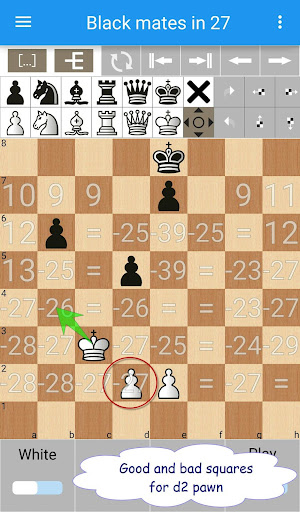 7-piece chess endgame training Screen 2