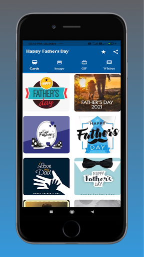 Android application Father's Day Wishes screenshort