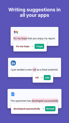 Grammarly Keyboard Premium 2.23630 APK for Android - Latest Version 2022