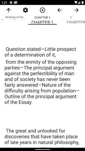 Book, An Essay on the Principl Screen 2