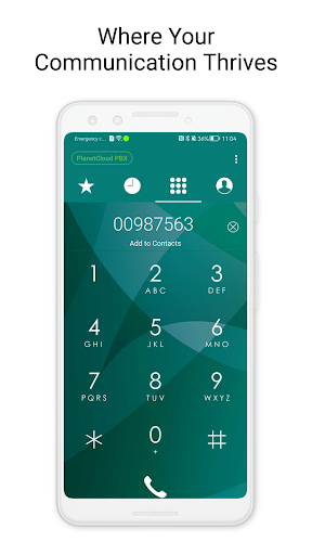 PlanetCloud PBX Screen 3