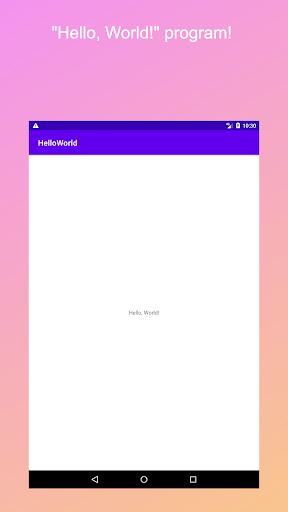 HelloWorld Screen 3