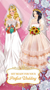 Dream wedding u2013 Makeup & dress up games for girls 1.1.0 APK screenshots 2