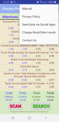 Grocery Price Comparison Pro Screen 3
