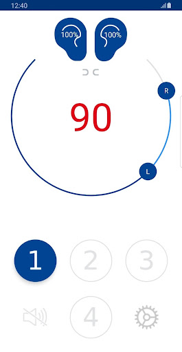 Android application BHM smart control screenshort