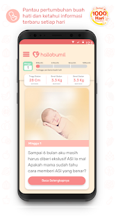 Hallobumil: Aplikasi Kehamilan Screenshot