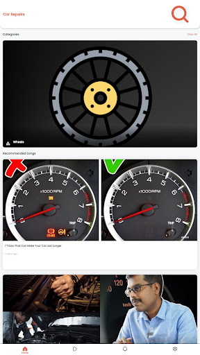 Android application Car Repairs screenshort